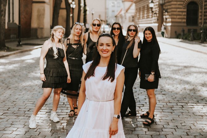 1H Private Photoshoot in Old Town of Riga - Kalku Varti adds another Old Town backdrop