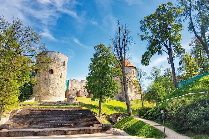 Full Day Gauja National Park Ultimate Hiking & Sightseeing Trip - Erglu Cliffs beside the Gauja River