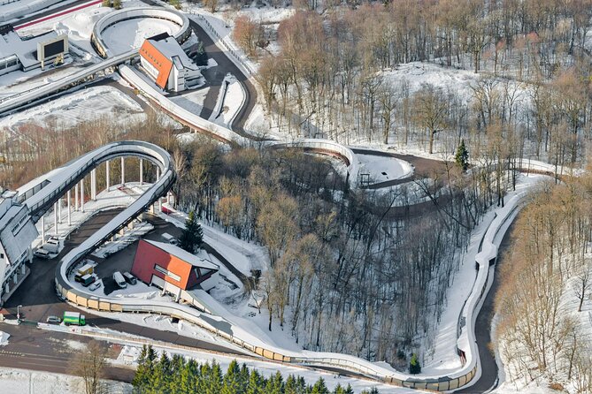 Latvia Bobsleigh and luge track ride experience - The drive from Riga to Sigulda