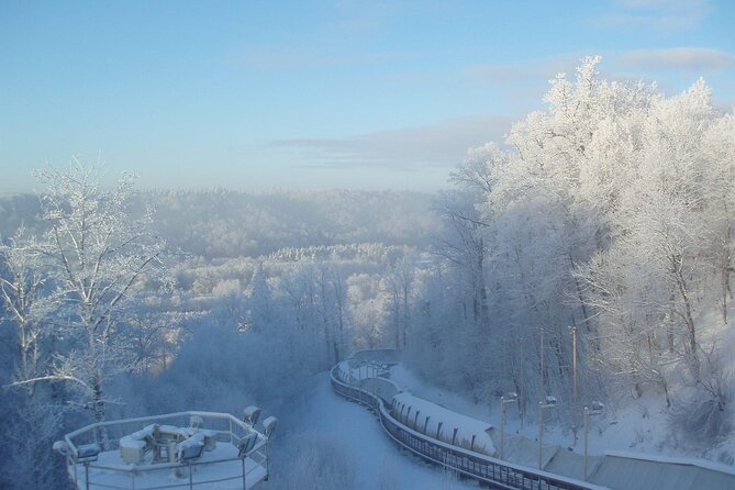 Latvia Bobsleigh and luge track ride experience - Turaida and the wider day trip