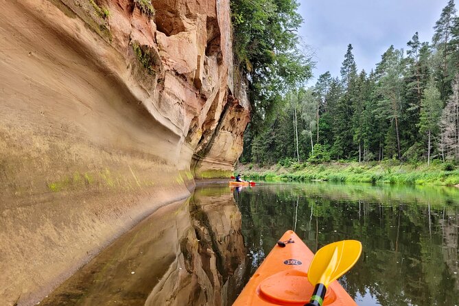 One-Day Kayaking Trip in Gauja River Valley - The first river section can be the trickiest