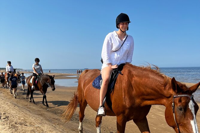 Private Horse Riding on the Beach in Riga - Across the dunes to the water