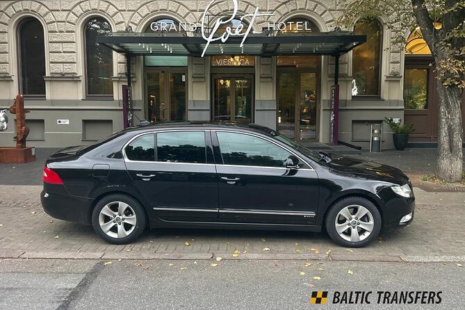Private Transfer from Riga Airport to Hotel with English speaking driver - A short introduction to Riga on the way