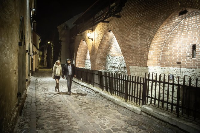 Riga at Night Photoshoot Tour - Medieval defenses at Powder Tower and Swedish Gate