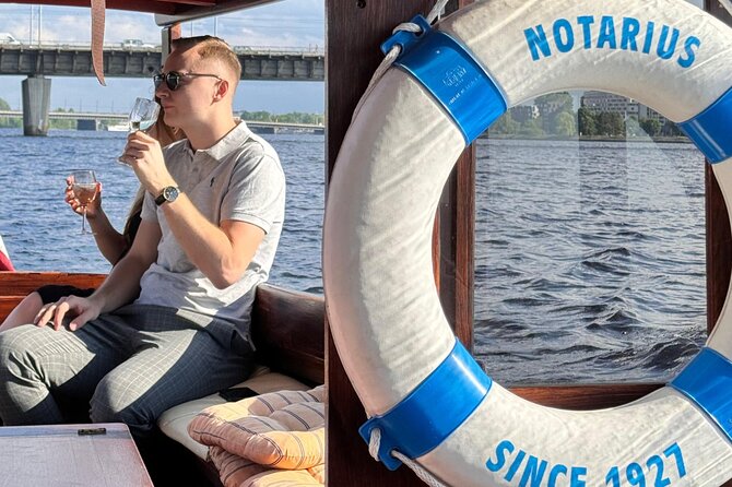 Riga: Evening or Sunset Boat Tour with Drink and Audio Guide - What the captain and crew add