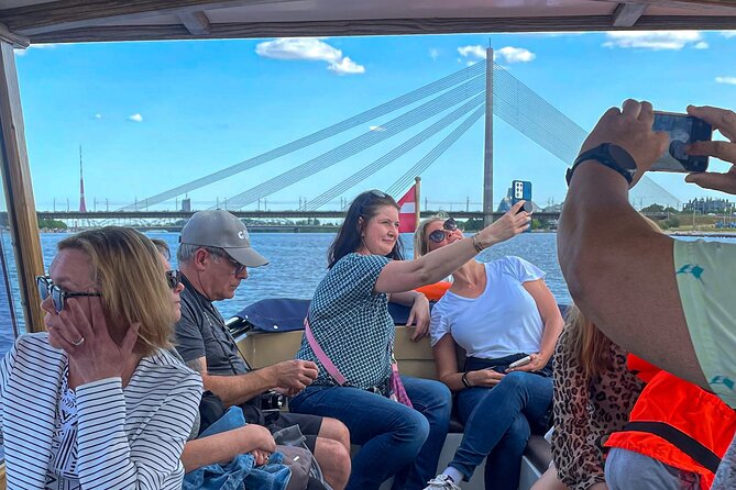 Riga Sightseeing Tour by Canal Boat with Audioguide - The Daugava opens up the view