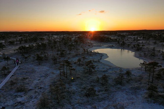 Sunrise at Kemeri National park + Jurmala - Walking across Kemeri bog