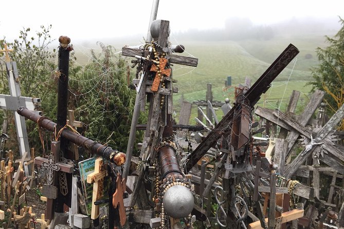 Sunrise at the Hill of Crosses - 2 countries in 1 day - Forty minutes to walk, photograph, and reflect