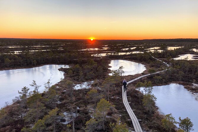 Sunset at Kemeri National Park - Mosquitoes, clothing, and comfort