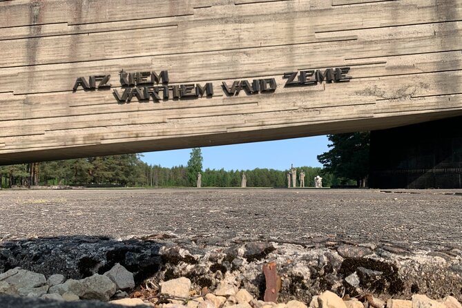 Visit of Salaspils Memorial Ensemble - The drive from Riga and the pickup